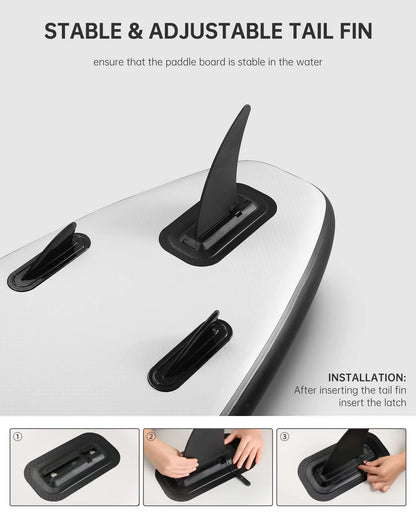Paddle Board Inflatable 6In Hick Board with Accessories with Fast Pumping for Adults